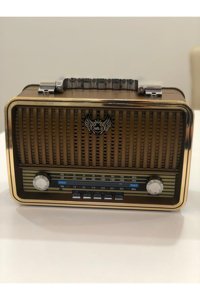 Glr Tech MD-1909BT Bluetooth Hoparlör Kahverengi