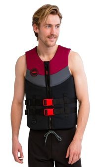 Jobe Fermuarlı Sertifikalı Yetişkin XL Can Yeleği