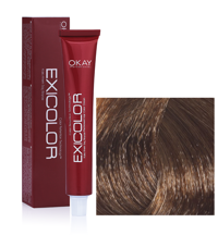 Exicolor 8.0 Yoğun Açık Kumral Krem Saç Boyası 2x60 ml