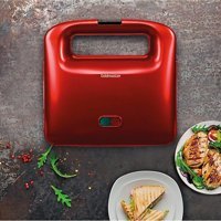 Goldmaster Nice 2 Dilim Alüminyum 750 W Izgara Kırmızı Tost Makinesi