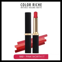 L'Oréal Paris 100 Pink Worth It Kalıcı Mat Krem Lipstick Ruj