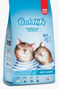 Goldlife Somonlu Yetişkin Kuru Kedi Maması 15 kg