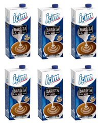 İçim Barista İnek Sütü Laktozlu 6'lı 1 lt