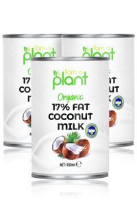 Güzel Ada Gıda Organik Hindistan Cevizi Sütü Laktozlu 3'lü 400 ml