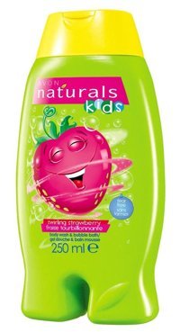 Avon Natural Kids Göz Yakmayan Tüm Ciltler İçin Çilekli Bebek Şampuanı 10x250 ml