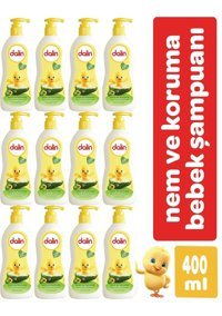 Dalin Nem Koruma Göz Yakmayan Hipoalerjenik Tüm Ciltler İçin Avokadolu Bebek Şampuanı 12x400 ml