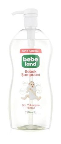 Bebeland Göz Yakmayan Tüm Ciltler İçin Elmalı Bebek Şampuanı 5x750 ml