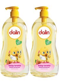 Dalin Kolay Tarama Göz Yakmayan Hipoalerjenik Tüm Ciltler İçin Badem Özlü Bebek Şampuanı 2x400 ml