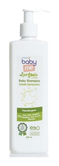 Baby Me Göz Yakmayan Hipoalerjenik Hassas Ciltler İçin Gül Suylu Bebek Şampuanı 400 ml