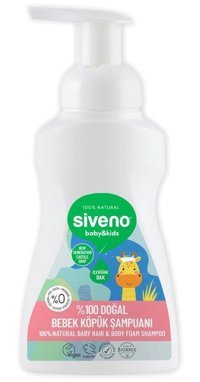 Siveno Göz Yakmayan Hipoalerjenik Tüm Ciltler İçin Bebek Şampuanı 250 ml