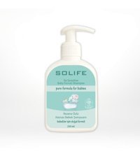 Solife Göz Yakmayan Hipoalerjenik Hassas Ciltler İçin Rezeneli Bebek Şampuanı 250 ml