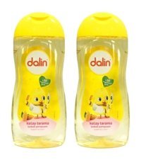 Dalin Kolay Tarama Hipoalerjenik Hassas Ciltler İçin Badem Özlü Bebek Şampuanı 2x200 ml