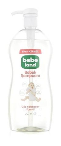 Bebeland Göz Yakmayan Tüm Ciltler İçin Elmalı Bebek Şampuanı 2x750 ml