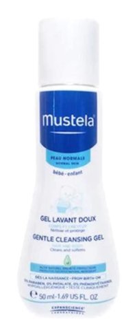 Mustela Gentle Göz Yakmayan Hipoalerjenik Tüm Ciltler İçin Avokadolu Bebek Şampuanı 50 ml