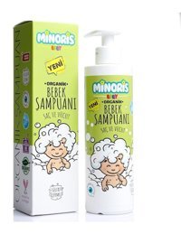 Minoris Baby Göz Yakmayan Hipoalerjenik Hassas Ciltler İçin Aloe Veralı Bebek Şampuanı 400 ml