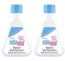 Sebamed Göz Yakmayan Hipoalerjenik Yenidoğan Hassas Ciltler İçin Papatya Özlü Bebek Şampuanı 2x150 ml