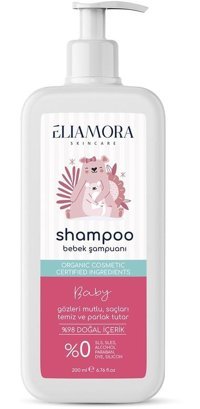 Eliamora Yenidoğan Tüm Ciltler İçin Aynısefalı Bebek Şampuanı 200 ml