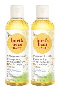 Burt's Bees Göz Yakmayan Hipoalerjenik Tüm Ciltler İçin Hindistan Cevizli Bebek Şampuanı 2x235ml