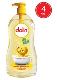 Dalin Göz Yakmayan Hipoalerjenik Tüm Ciltler İçin Bebek Şampuanı 4x700 ml