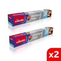 Vileda 2x25 m Alüminyum Folyo