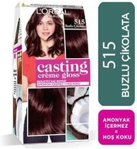 L'Oréal Paris 515 Buzlu Çikolata Amonyaksız Krem Saç Boyası 60 ml