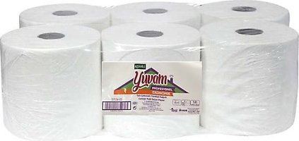 Komili 2 Katlı İçten Çekmeli 6'lı Rulo Jumbo Tuvalet Kağıdı