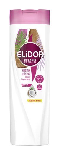 Elidor Hindistan Cevizi Yağı Arındırıcı Tüm Saçlar İçin Sade Standart Unisex Şampuanı