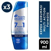 Head & Shoulders Multi Action Kepek Karşıtı Tüm Saçlar İçin Sade Standart Erkek Şampuanı