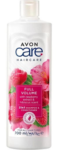 Avon Care Arındırıcı Tüm Saçlar İçin Ahududu-Hibiscus Kremli Şampuan 2 si Bir Arada Kadın Şampuanı
