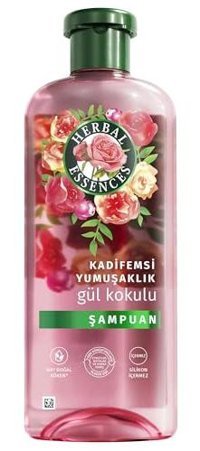 Herbal Essences Kadifemsi Yumuşaklık Arındırıcı Tüm Saçlar İçin Gül Standart Unisex Şampuanı
