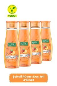 Komili Şeftali Yaz Meyveleri Duş Jeli 4x500 ml