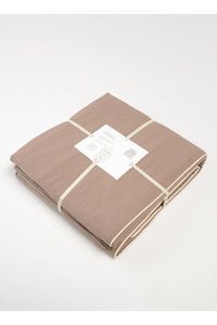 Boyner Pamuk Dört Mevsim 200 x 220 cm Çift Kişilik Nevresim Takımı Kahverengi