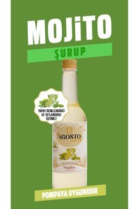 Agosto Mojito Aromalı Kahve Şurubu 6x750 ml