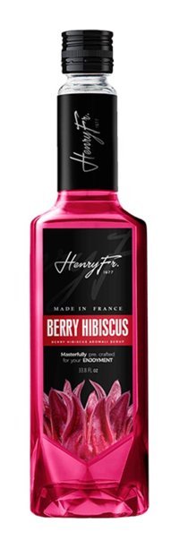 Henry Fr. Berry Hibiscus Aromalı Kahve Şurubu 1 lt