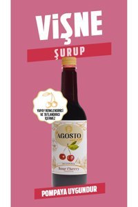 Agosto Vişne Aromalı Kahve Şurubu 750 ml