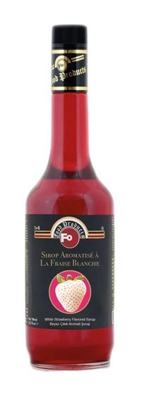 Fo Beyaz Çilek Aromalı Kahve Şurubu 700 ml