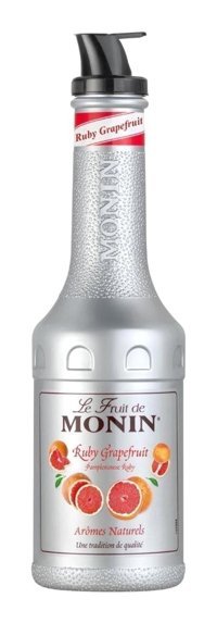 Monin Ruby Greyfurt Aromalı Kahve Şurubu 1 lt