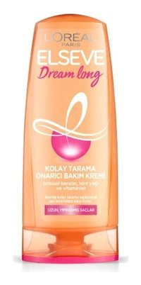 L'oréal Paris Elseve Dream Long Onarıcı Nemlendirici Hint Yağı Keratin Vitaminler Kadın Saç Kremi 390 ml