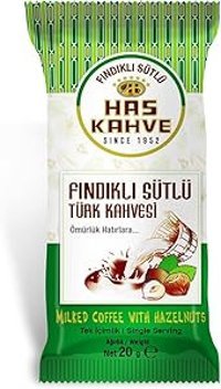 Has Kahve Sütlü Fındıklı Türk Kahvesi 12x20 gr