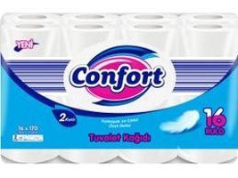 Confort 2 Katlı 16'lı Rulo Tuvalet Kağıdı