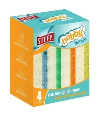 Stepy 4'lü Bulaşık Süngeri