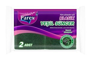 Parex Oluklu Klasik 2'li Bulaşık Süngeri