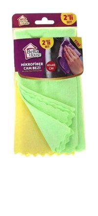 Bella House 3x2'li Mikrofiber Temizlik Bezi