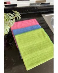 Missclean Su Emici Leke Tutmaz 4'lü Mikrofiber Temizlik Bezi