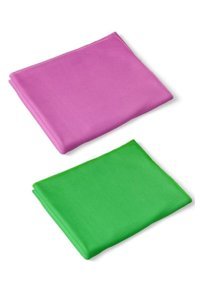 Silva 2'li Mikrofiber Temizlik Bezi Pembe-Yeşil