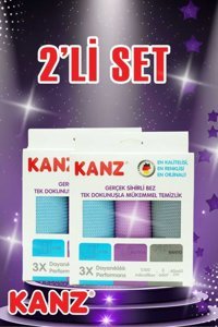 Kanz 2x3'lü Mikrofiber Temizlik Bezi