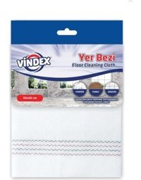 Vindex Yer Tekli Mikrofiber Temizlik Bezi