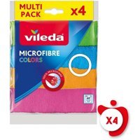 Vileda Colors 4x4'lü Mikrofiber Temizlik Bezi
