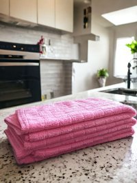 Technow 3'lü Mikrofiber Temizlik Bezi Pembe