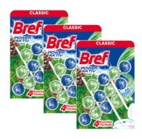 Bref Power Aktiv Çam Tuvalet Temizleyici 3x100 gr